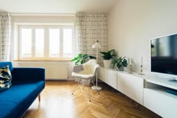 Bright living room light